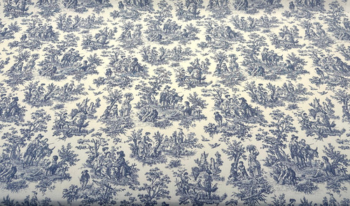 Waverly toile indigo blue - waverly,