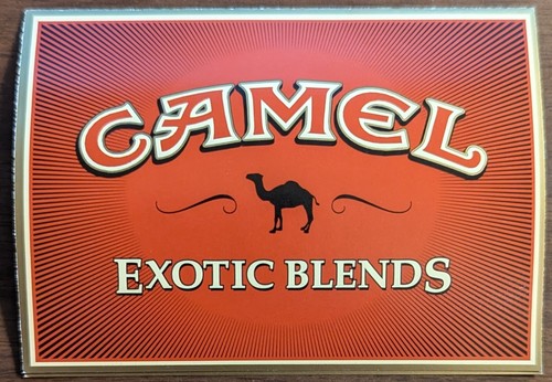 Camel exotic blends cigarette - camel,