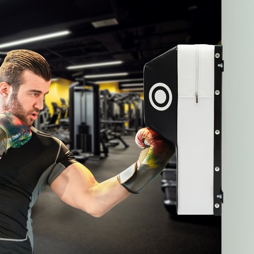 Wall mount uppercut - wall, boxing