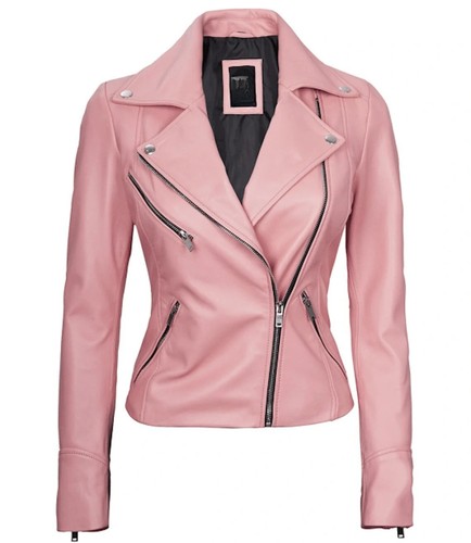 New girl pink leather - new,