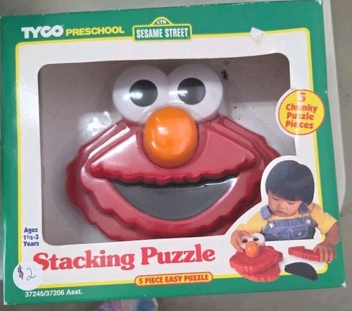 Vintage 1996 tyco - elmo, 3d