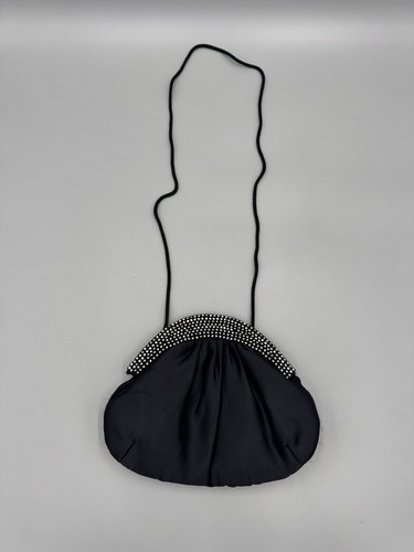 Carla marchi black clutch bag - carla,