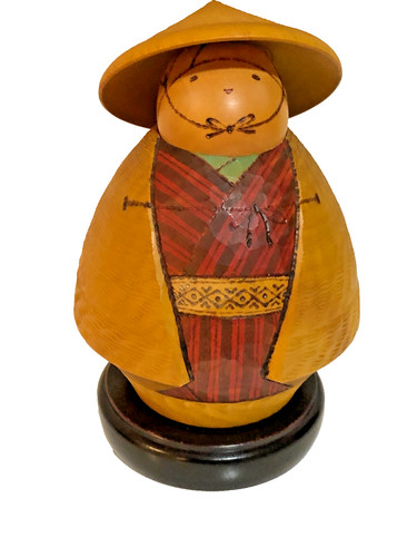 Vtg japanese kokeshi doll - japanese,