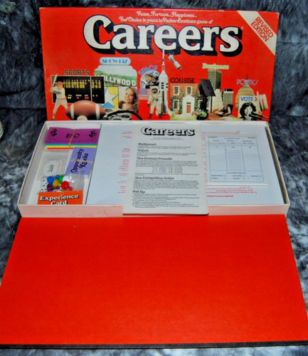Vintage careers board game - board,