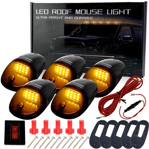5pcs black cab roof marker - 5pcs,