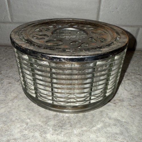 Vintage art deco silex candle - vintage,