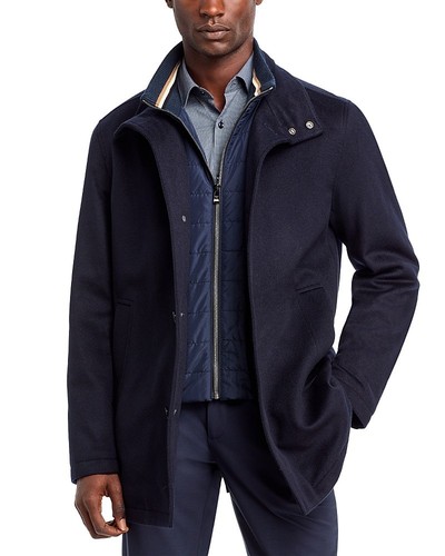 Boss relaxed fit short wool - boss, &