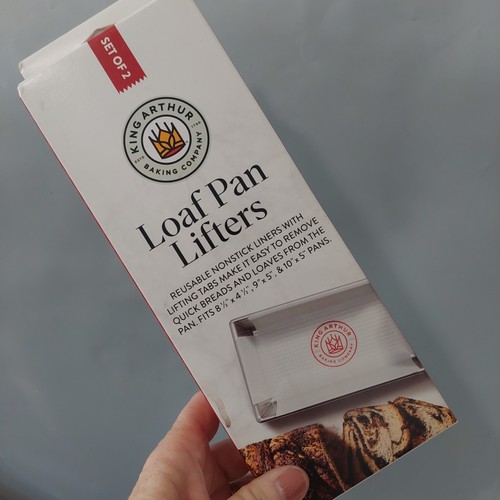 Silicone loaf pan lifters - pan,
