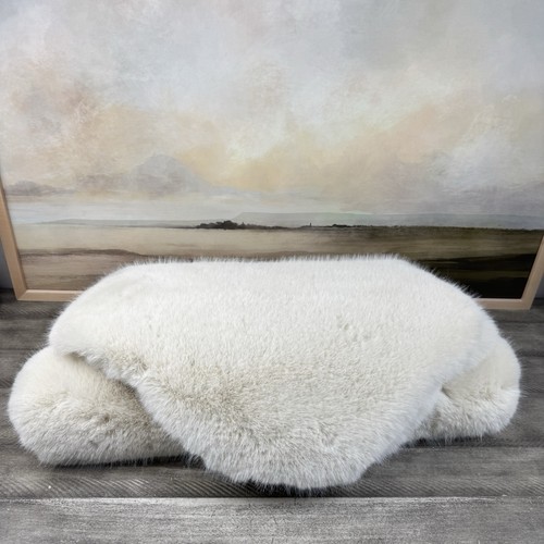 Pottery barn mink faux fur - pottery,