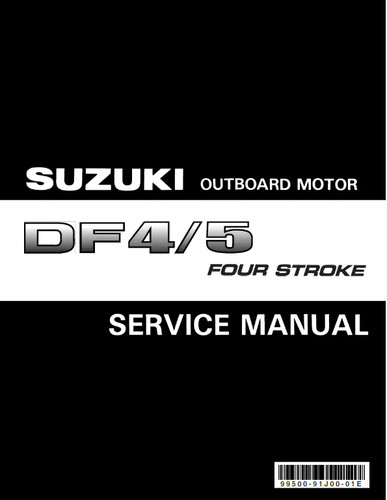 Suzuki df4 service manual - service,