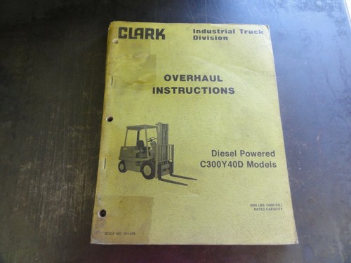 Clark c300y40d forklift diesel - forklift,