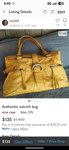Ostrich authentic nina raye - ostrich,