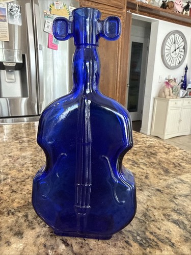 Vintage cobalt blue glass - cobalt,