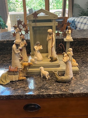 Willow tree nativity - willow,