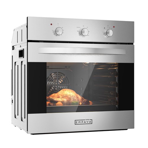 Electric single wall oven - single, 24