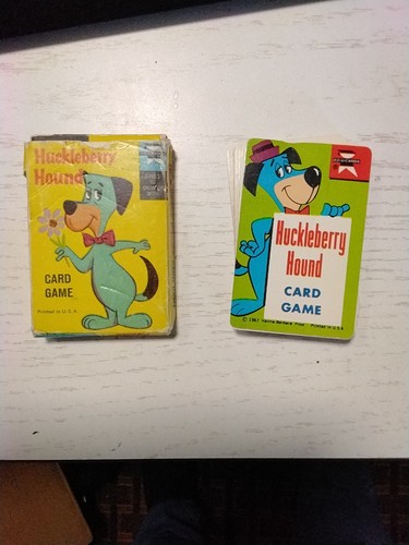 Vintage huckleberry hound card - huckleberry,