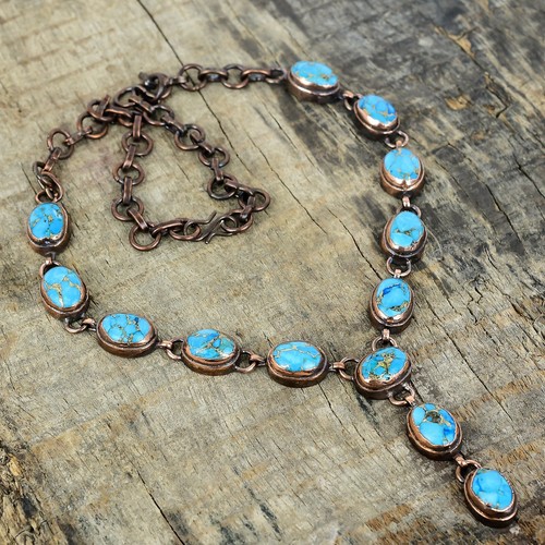 Copper blue turquoise gemstone - copper,