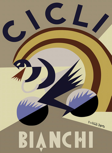 Cicli bianchi fine art - bianchi, bicycle