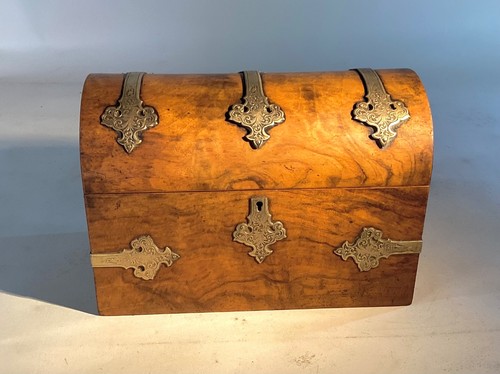 Antique walnut dome topped - walnut,