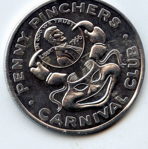 Mardi gras doubloon penny - gras,