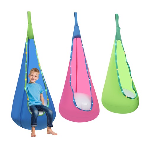 3pcs light kids pod swing - up,