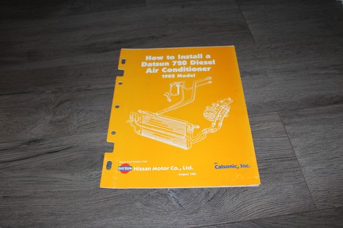 1982 datsun 720 diesel air - 720,