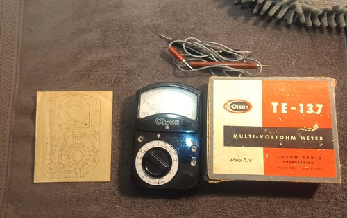 Vintage olson 137 analog - olson,