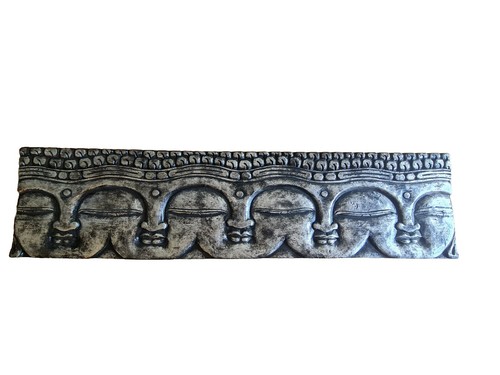 Buddha wall panel statue