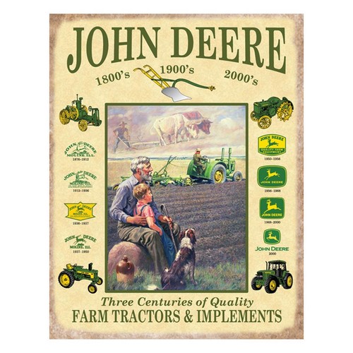 John deere past - deere, present