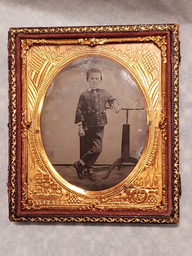 Civil war era ambrotype photo - era,