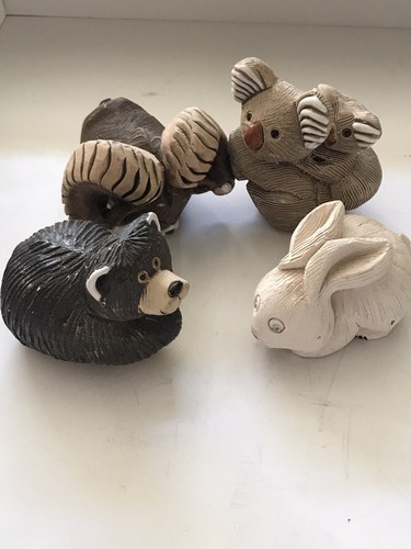 Lot clay misc - of, 4