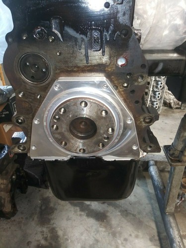 Cummins billet rear main - cummins, cover