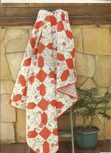 B0399 garden tiles quilt - b0399,