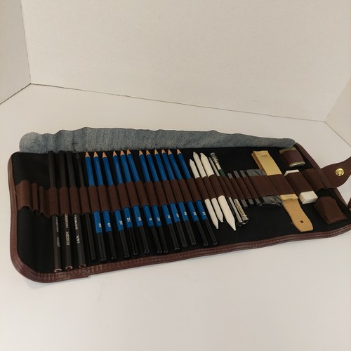 New sketching set roll - pc,