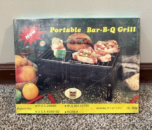 Portable bar grill picnic - grill,