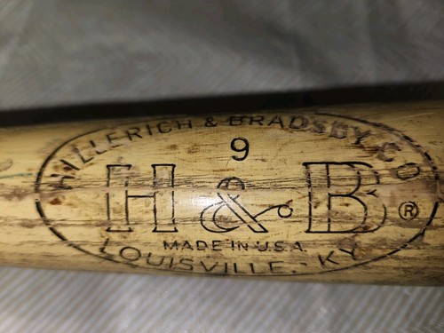 Vintage hillerich and - vintage, bradsby