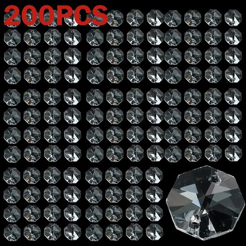 200pcs clear crystal glass - 200pcs,
