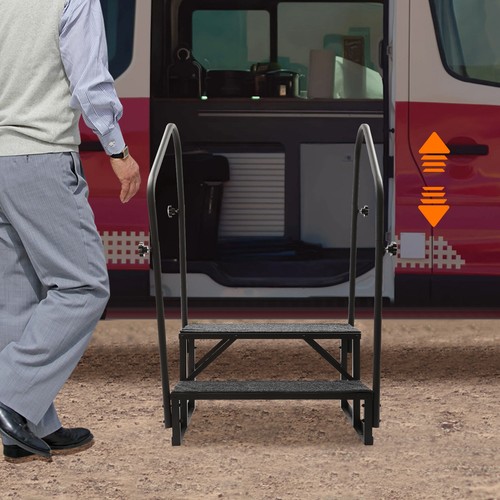 Step adjustable steps - 2-step,