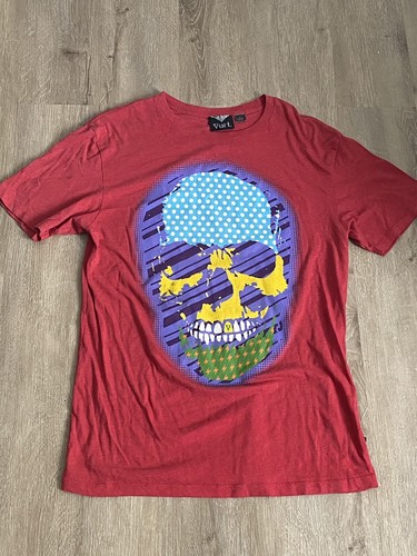 Vurt skating shirt red mens - shirt,