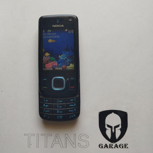 Nokia 6600s slide black - nokia,