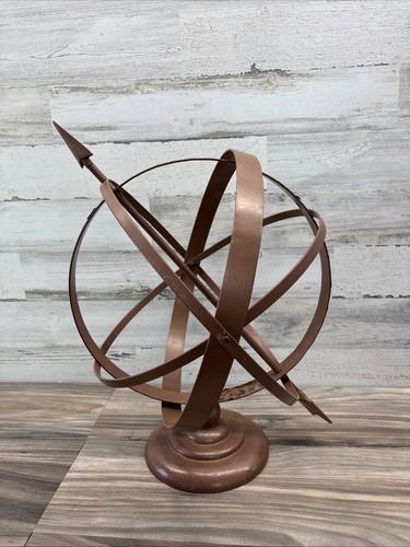 Vintage large metal - vintage, armillary