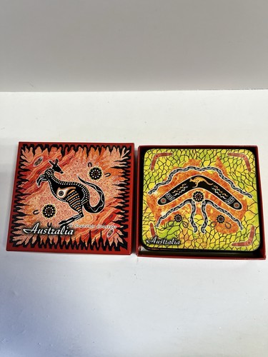 Australia souvenir coaster set - australia,