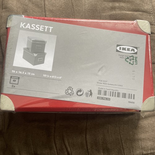 Ikea kassett burgundy storage - burgundy,