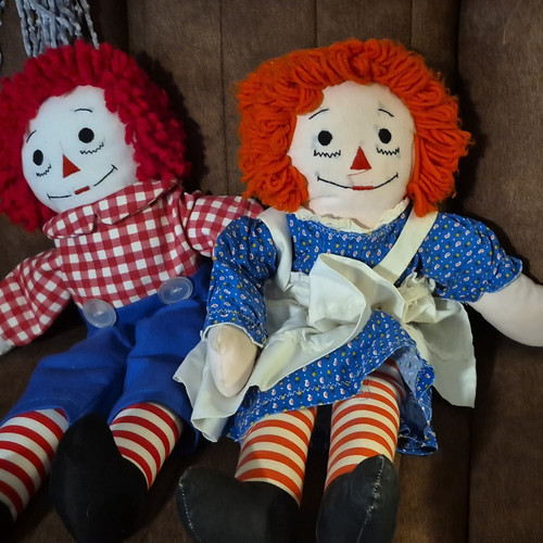 Raggedy ann lot - 2, large