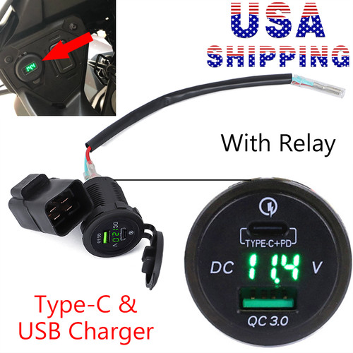 Usb charger relay kit - kit, fast