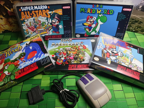 Snes mario lot games - games, &