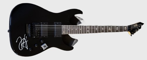 Kirk hammett metallica signed - hammett,