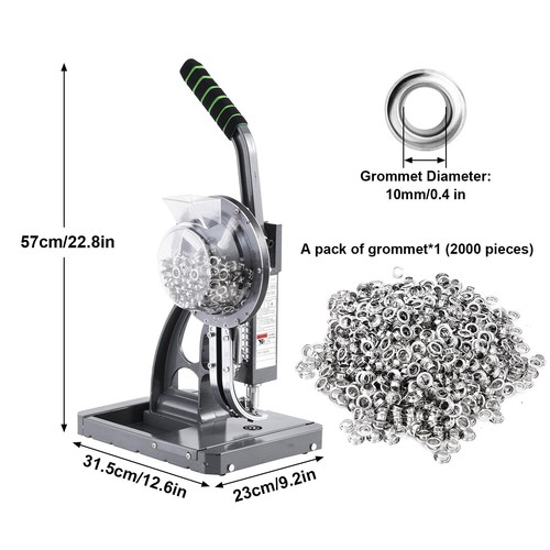 Semi automatic grommet machine - semi-automatic,