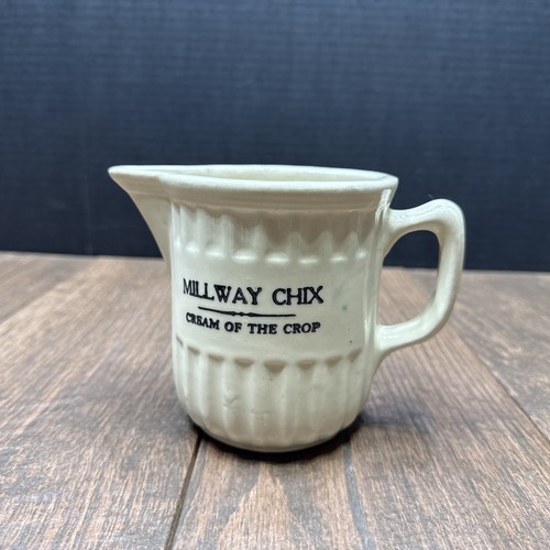 Advertising stoneware pitcher - advertising,