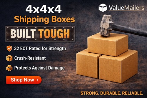100 4x4x4 cardboard packing - 100,